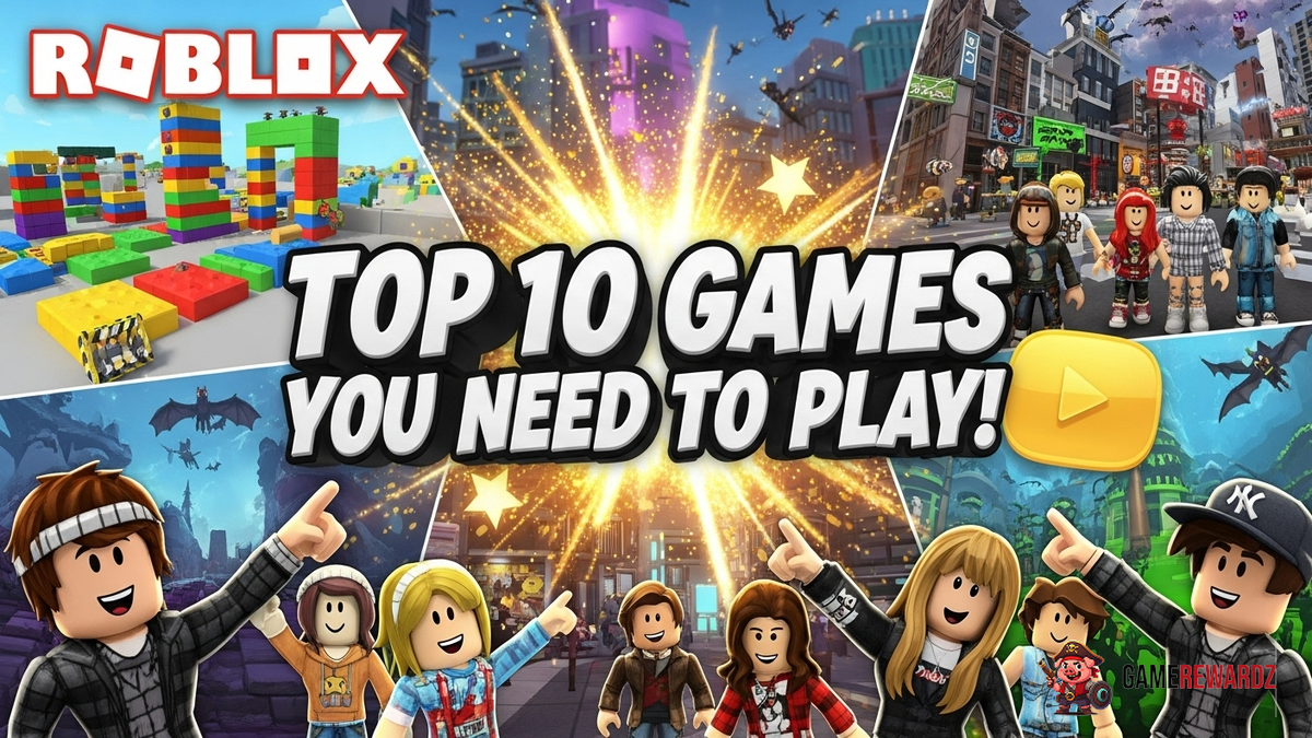Roblox: Top 10 Games You NEED to Play!